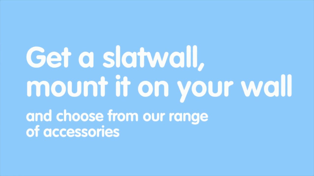 Find High Quality Slatwall Panels and Shopfittings For Your Store