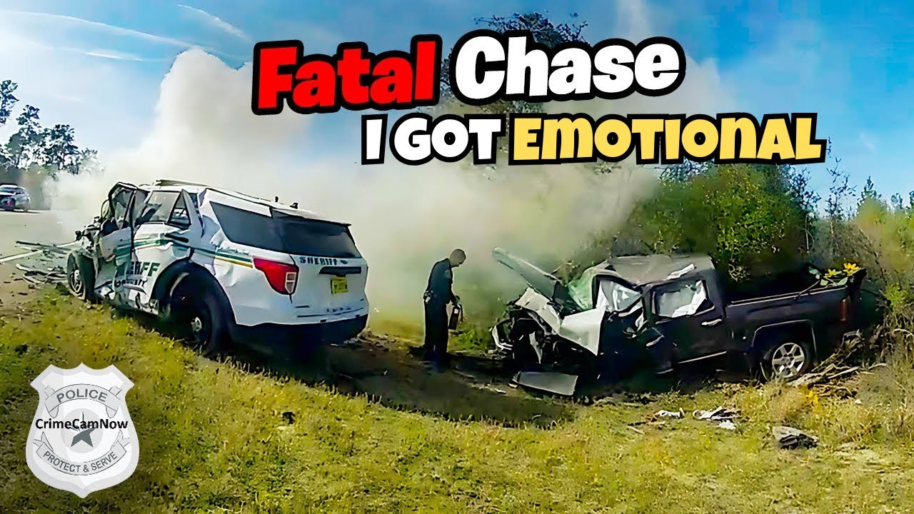 Woman Steals Police Car — 125 MPH Chase Ends in Tragedy - YouTube