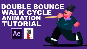 Double Bounce Walk Cycle in After Effects Tutorial