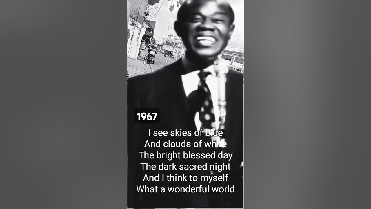WHAT A WONDERFUL WORLD #oldies #music #soulmusic #classic