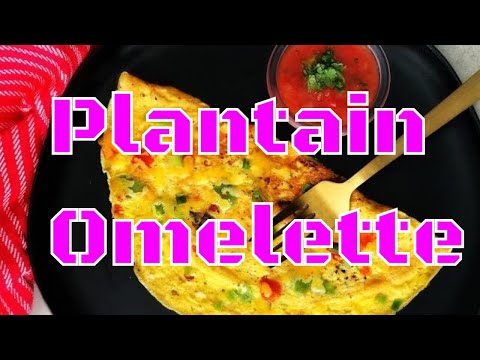 spicy-plantain-omelette-recipe-/-fusion-food-vegetarian-recipes