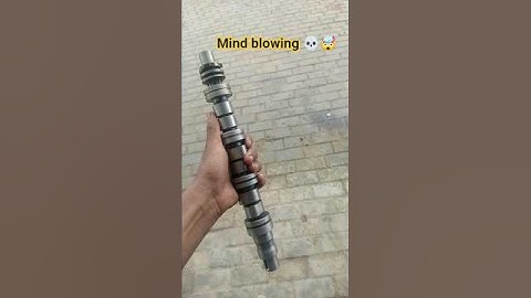 cam shaft.. 💀☠️ #automobile #automobileshortsfeed