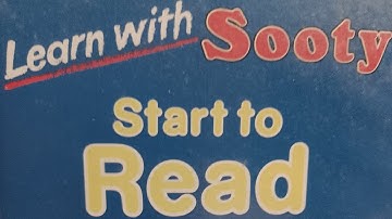 Start of learn with sooty start to read UK VHS (1989 but 1990 reissue)