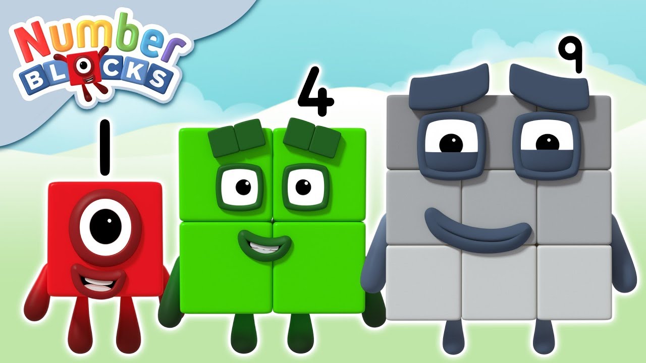 Numberblocks- Being a Square | Learning Shapes | Learn to Count - YouTube