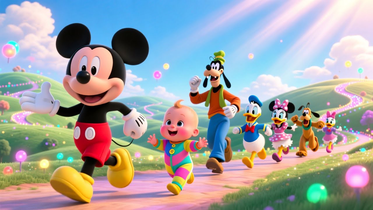 Mickey Mouse Play 🎡🎵 | Fun Adventure Song for Kids | Playful Nursery Rhyme