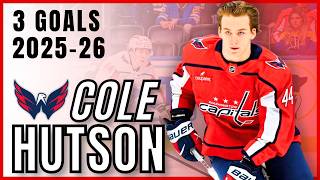 Cole Hutson All (3) Goals 2025-26
