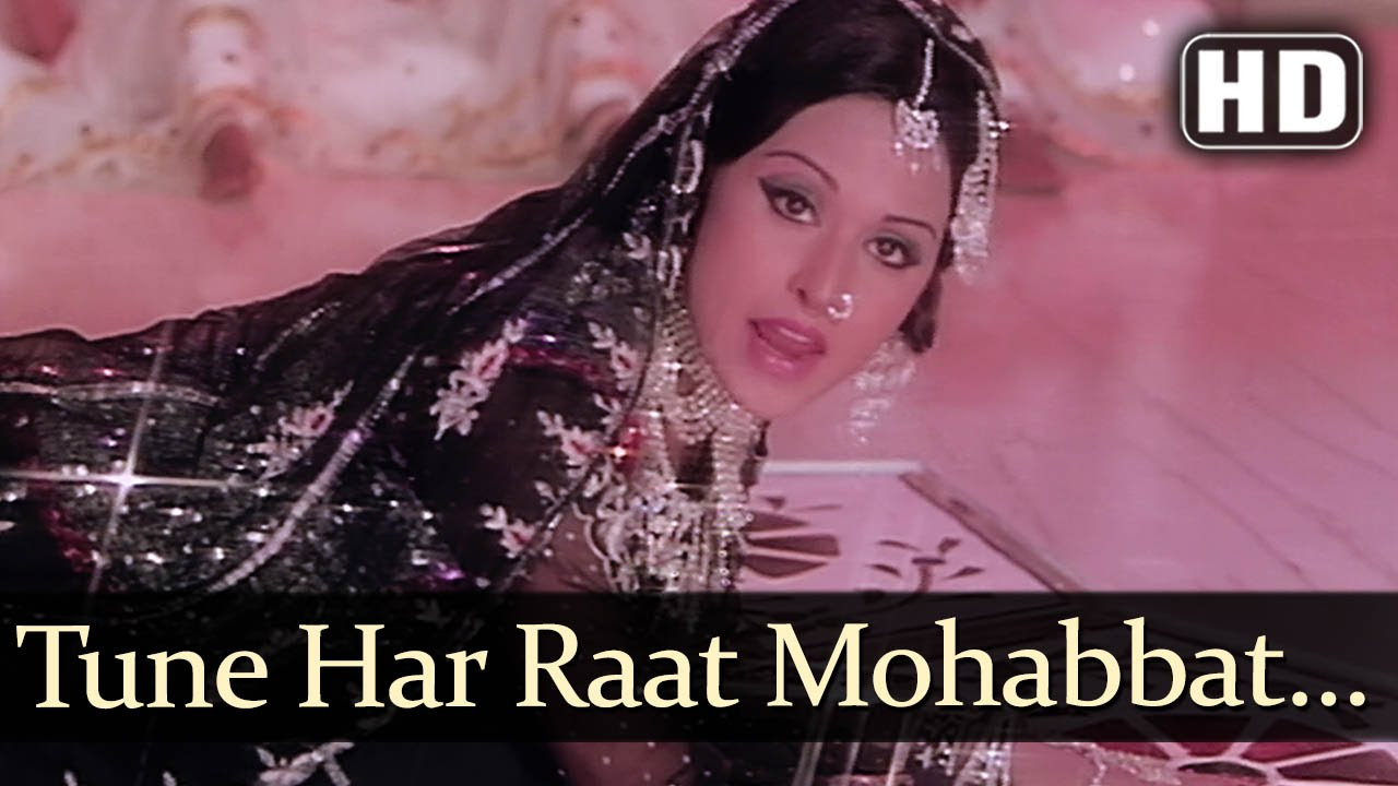 Tune Har Raat Mohabbat Ki   Mujra   Anju Mahendru   Amjad Khan   Ganga Ki Saugandh   Bollywood Songs