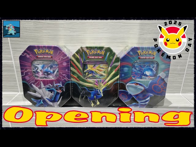 Pokmon Azure Legends Tins Opening! Pokmon Azure Legends Tins Opening!