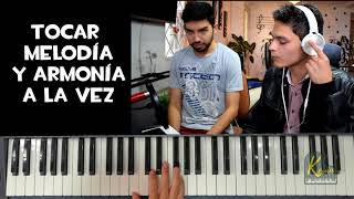 Video thumbnail of "Tocar la MELODÍA y ARMONÍA a la vez | PIANO | con Juan Pablo Cosme"