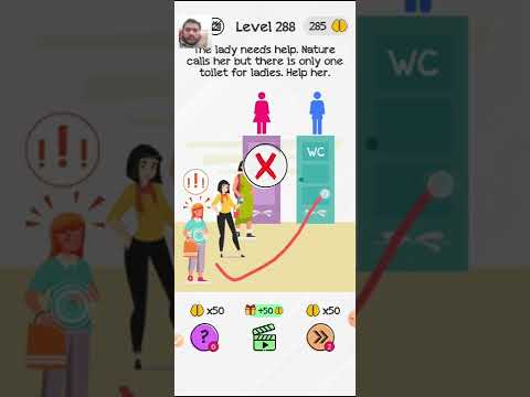 Braindom level 288 walkthrough Gameplay Android,iOS | Game the Chain