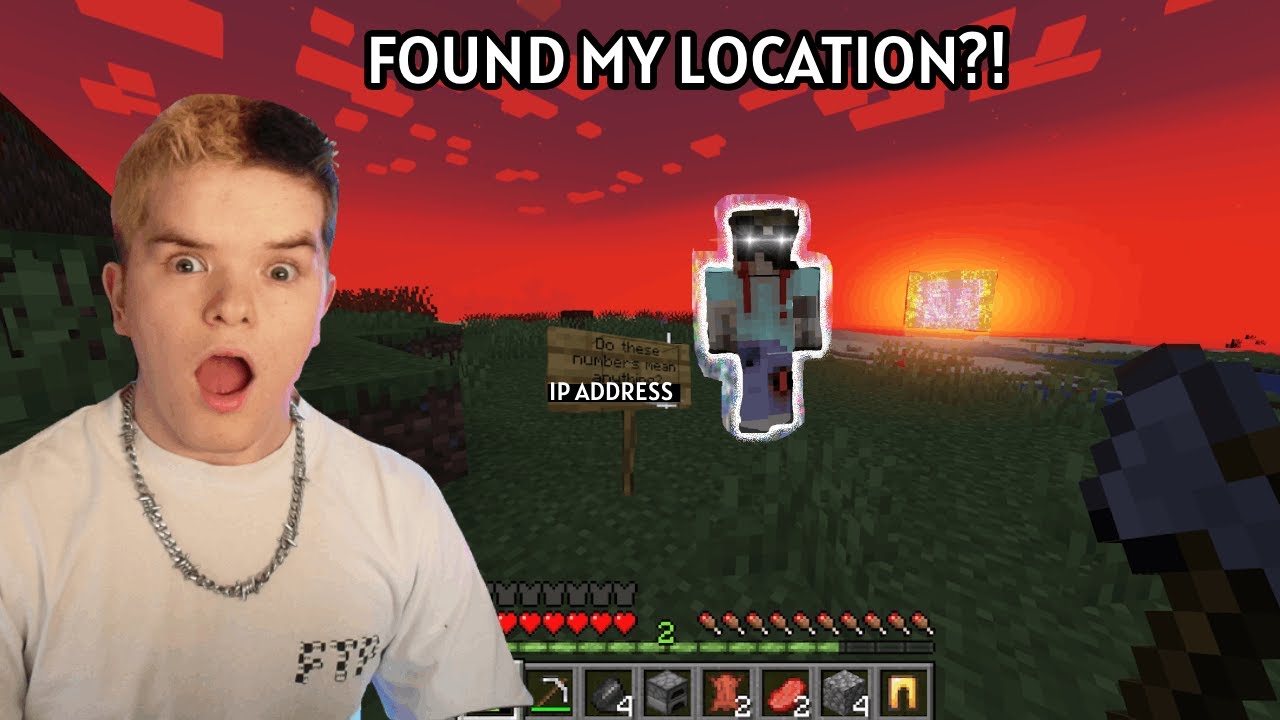 INSANE Minecraft Horror Mod Hacked My Address!