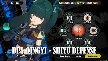 Hypercarry Qingyi M2 Shiyu Defense 7 Boss in one stun window (Zenless v2.3)