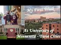 My University of Minnesota Welcome Week Experience