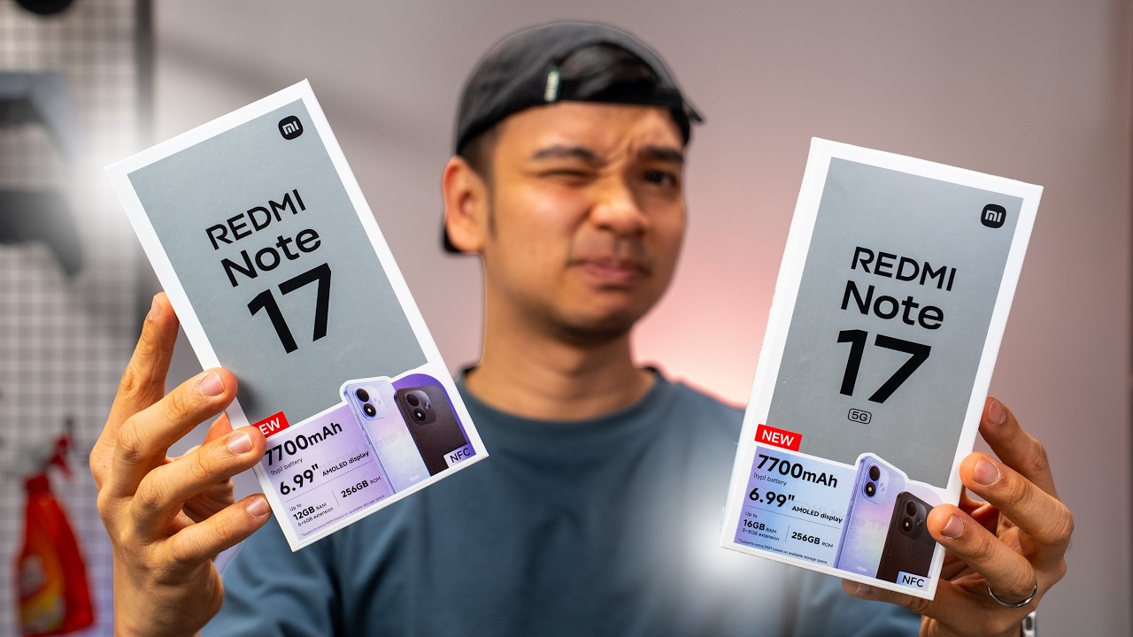 Unboxing Midrange jagoan Xiaomi – Redmi Note 17 4G & 5G! — Transcript