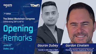 Opening Remarks Welcome Note Day 2 Of The 7Th Global Blockchain Congress