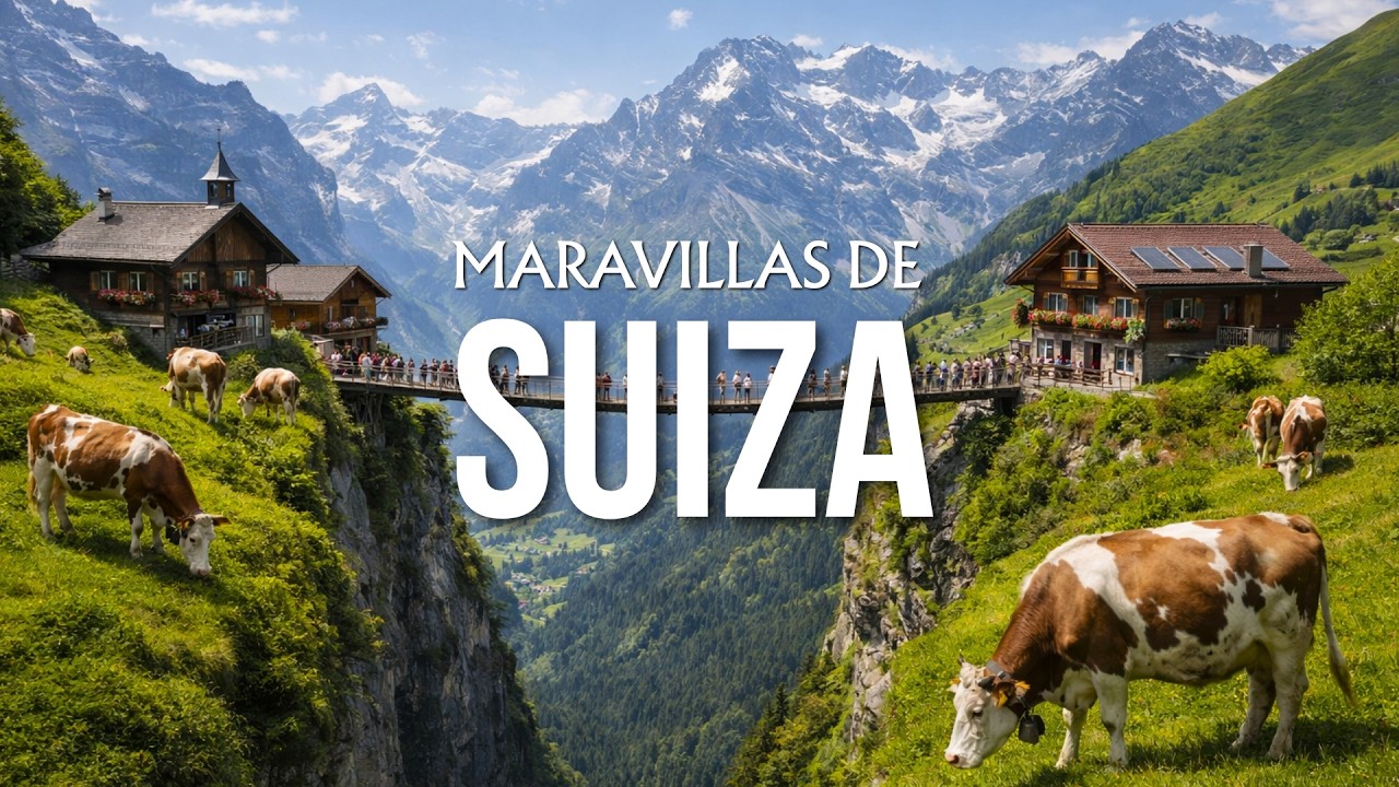 Maravillas de Suiza | Los Pueblos y Lugares Más Bonitos de Suiza | Guía de Viaje en 4K