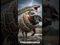 GIANT Python CRUSHES Buffalo in BRUTAL Mudstorm Rescue! Epic Paw Rescue #shorts