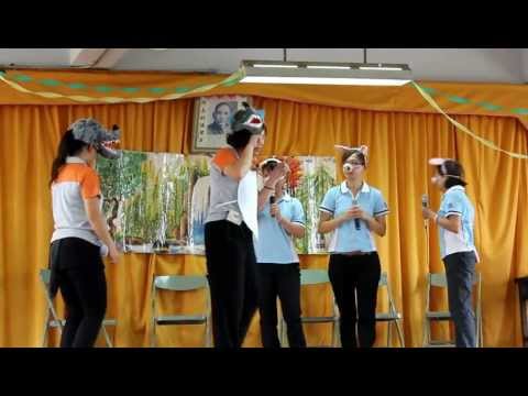 超可愛的南鎮國小故事媽媽演出"有禮貌的狼"