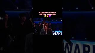 BTS wins song of summer with #Swim😭💜#btsswim #btsatawardshow #Amas2026 #trending #bts #btswins #fyp