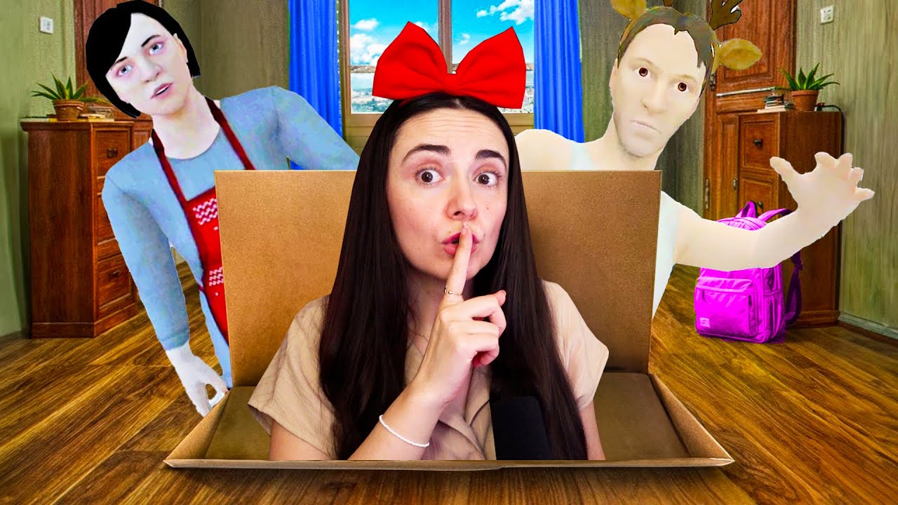 LOCUL SECRET ASCUNS De MAMI Si TATI STRICT! Ma Joc Singura