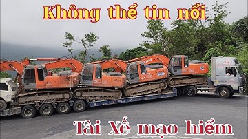 NÍN THỞ XEM PHA VƯỢT KHÚC CUA GẤP TRÊN ĐÈO HẢI VÂN CỦA BÁC TÀI XE ĐẦU KÉO