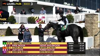 Laurel Park 2025-11-1 REPLAY SHOW