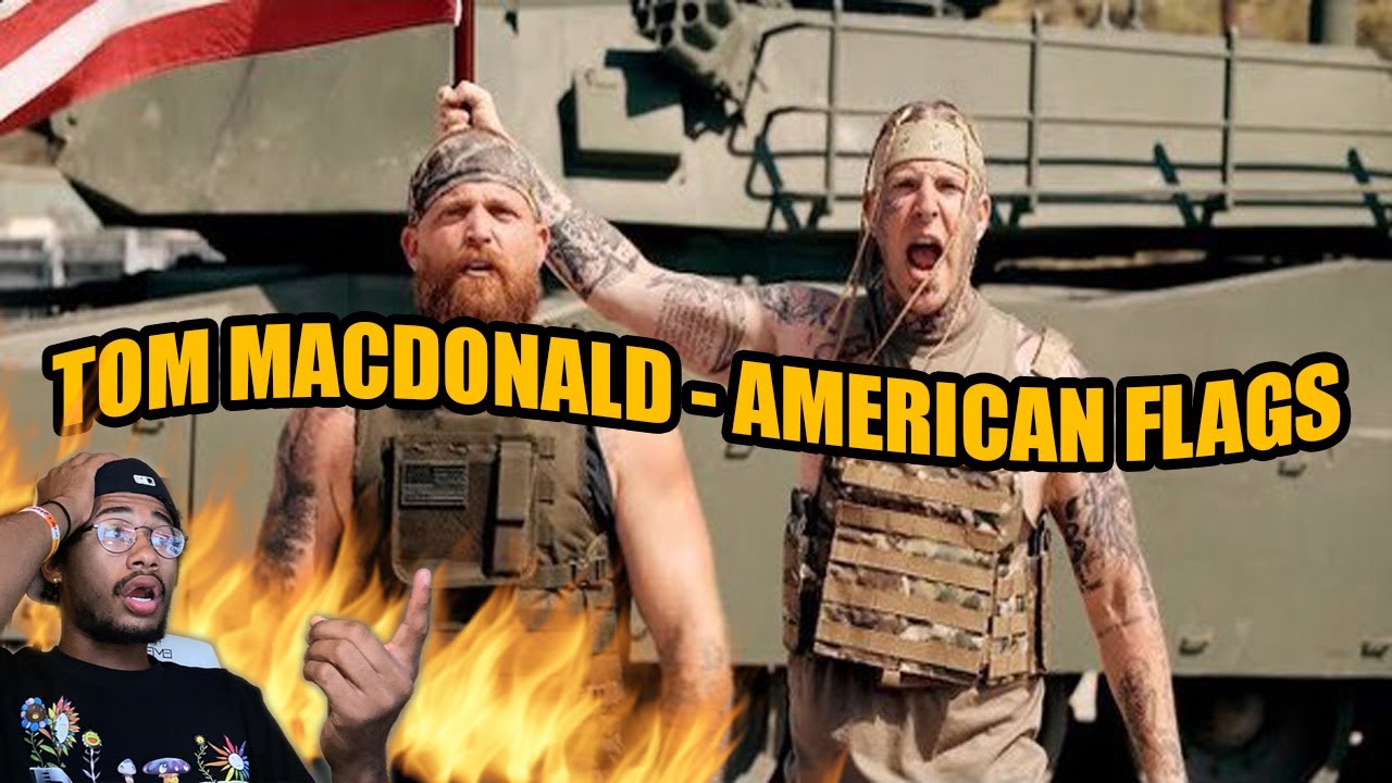 Tom MacDonald & Adam Calhoun - "American Flags" | REACTION