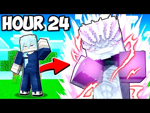 I Survived as MAHITO in Jujutsu Kaisen Minecraft!