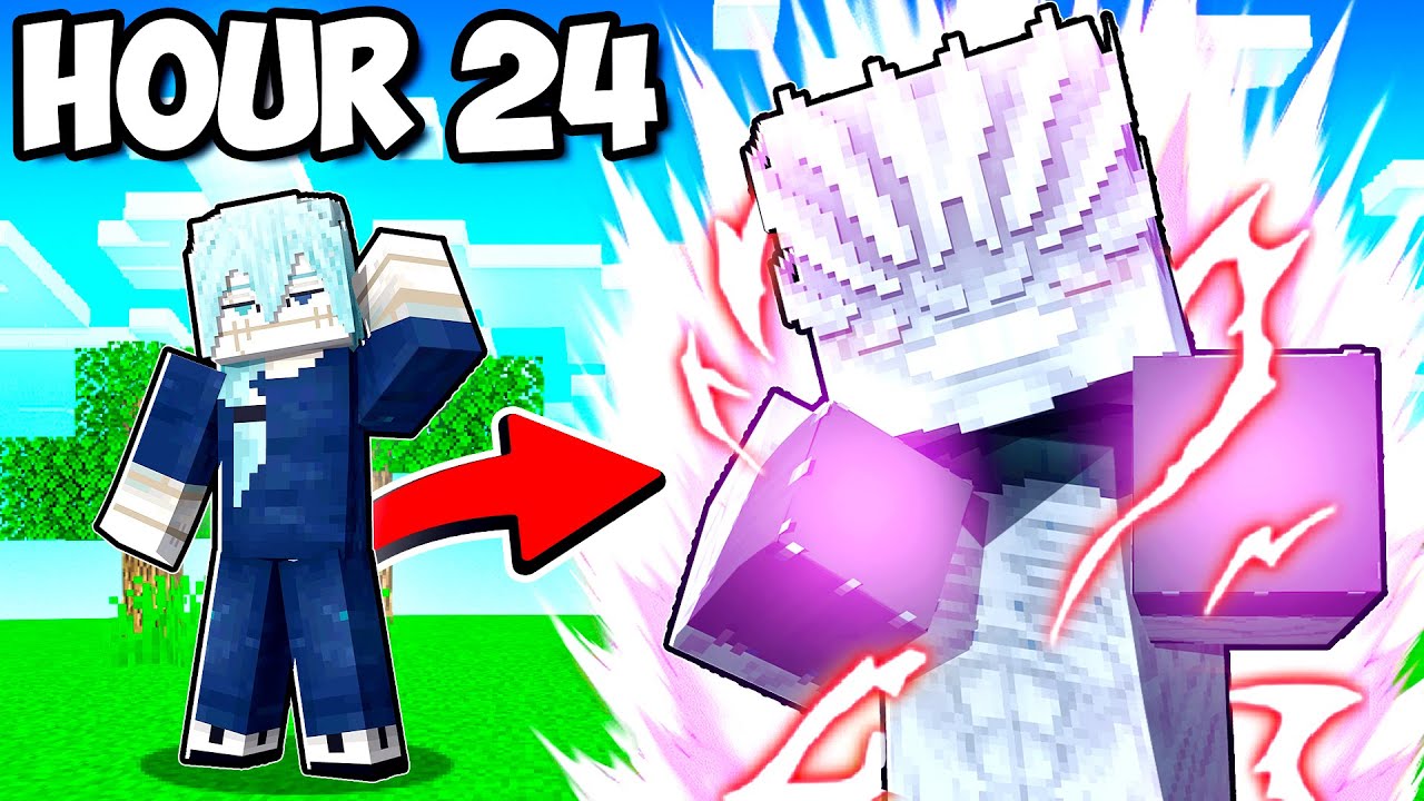 I Survived as MAHITO in Jujutsu Kaisen Minecraft!