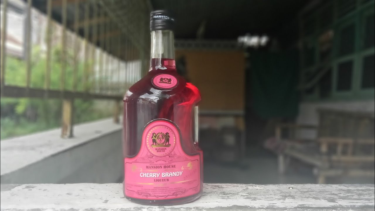 Mansion House Cherry Brandy liquer review YouTube