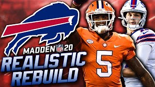 Rebuilding the Buffalo Bills | Josh Allen gets Tee Higgins! Madden 20 Franchise