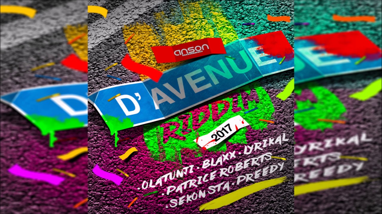D' Avenue Riddim Mix  ●SOCA 2017● (ANSON PRODUCTIONS) Mix By Djeasy