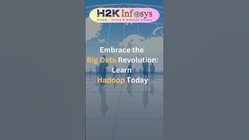 Learn Big Data & Hadoop today | Bigdata & Hadoop Certification | Hands on Training | H2k Infosys