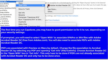 Capstone 18 Mac Install