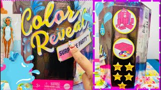 ASMR 12 minutes of Relaxing Barbie Color Reveal Unboxing #barbiecolorreveal #extremelysatisfying