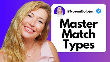 Amazon PPC Match Types -  2025 Full Guide for Beginners