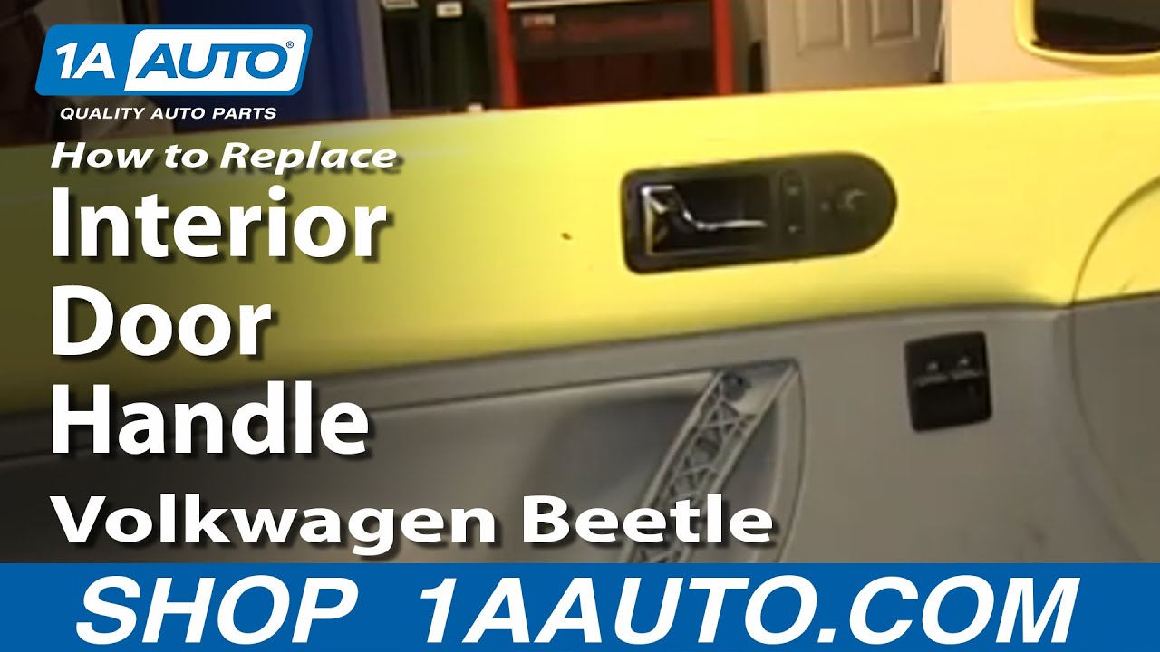How to Replace Interior Door Pull Handle 1998-2010 Volkswagen