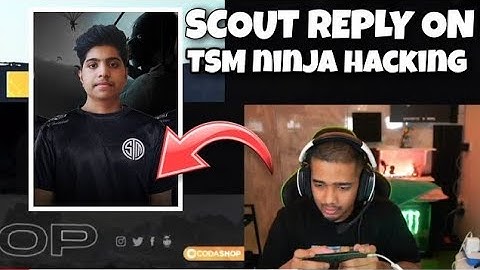 SCOUT REPLY ON TSM FTX NINJA HACKING | TSM FTX NINJA | MR HIGHLIGHTS