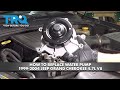 How to Replace Water Pump 1999-2004 Jeep Grand Cherokee 47L V8