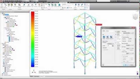Autodesk Nastran In-CAD beam modeling