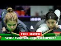 2025 World Women's Snooker Championship Final: Mink Nutcharut VS Bai Yulu: Who will be the Champion?