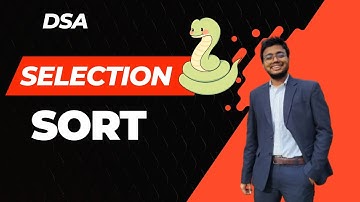 Selection Sort Algorithm  Easy Dry Run + Python Code