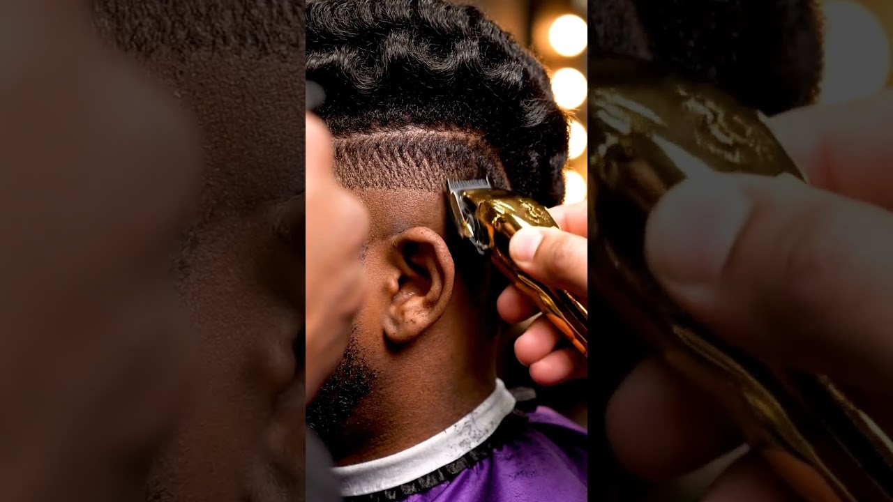 NYC King David Barber: POV ASMR Buzz Cut #shorts