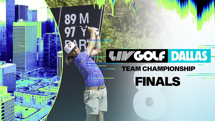LIV Golf Dallas | Team Championship Finals | Sep 22, 2024