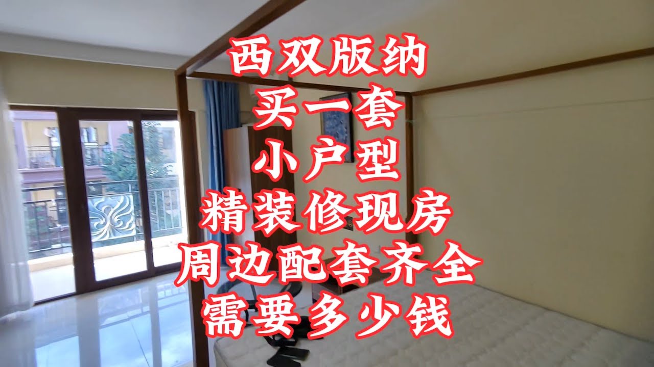 【小龙在版纳】西双版纳，买一套小户型，精装修现房，需要多少钱。2024-7-27 - YouTube
