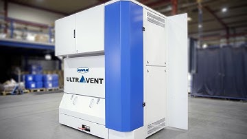 Energy saving KMA ULTRAVENT® exhaust air filtration system