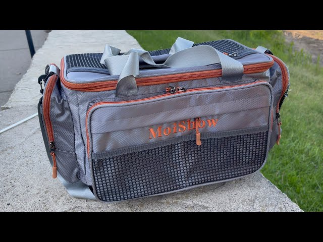 MoiShow Fishing Tackle Bag - First Impressions & REVIEW 