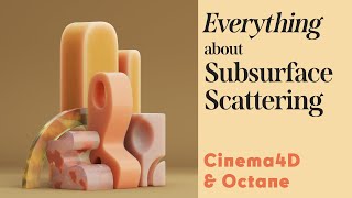 Cinema 4D Tutorial - Subsurface Scattering Deep Dive (Octane)