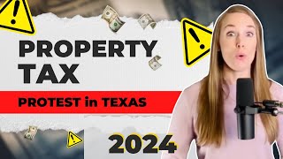 Texas Property Taxes Protest 2024