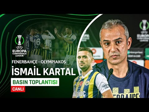 🔴 İsmail Kartal & Dusan Tadic Basın Toplantısı Canlı 🔴 | Fenerbahçe - Olympiakos